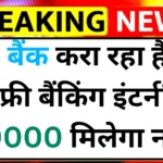 SBI Bank Internship program 2025